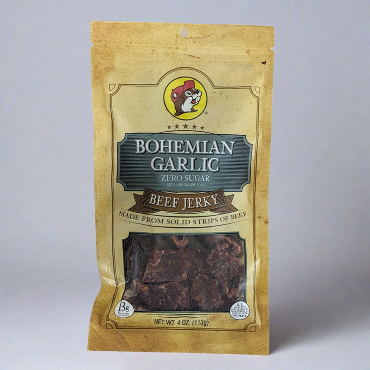 Buc-ee's Bohemian Recipe Garlic Beef Jerky - Image 6