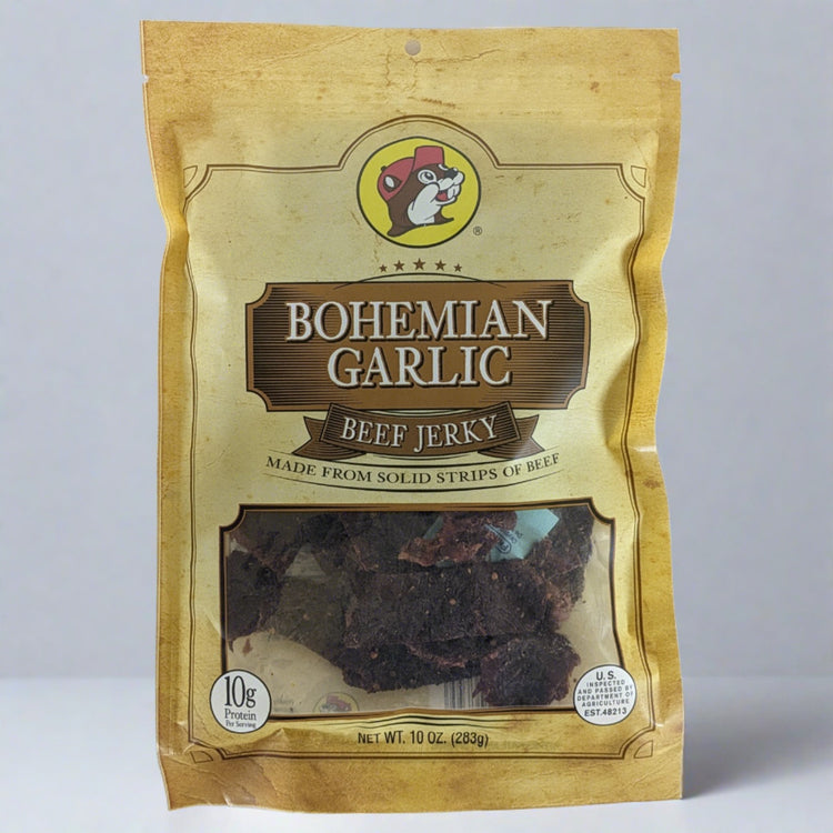 Buc-ee's Bohemian Recipe Garlic Beef Jerky - Image 4