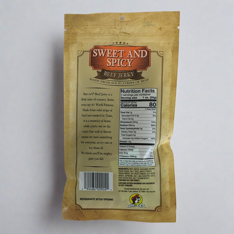 Buc-ee's Sweet & Spicy Beef Jerky - Image 3