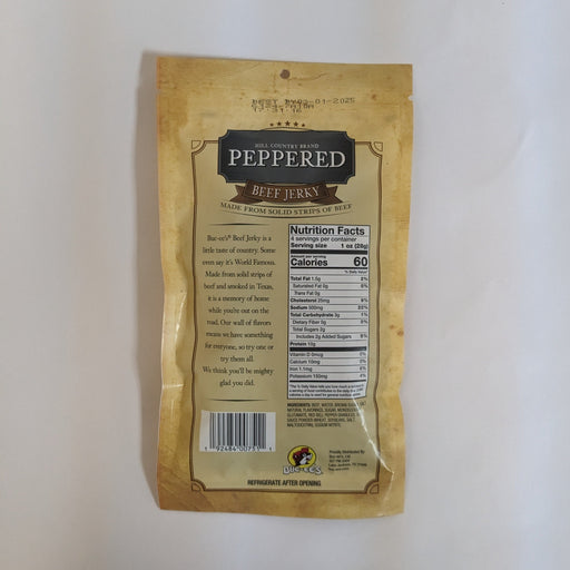 Buc-ee's Hill Country Peppered Beef Jerky - Image 3